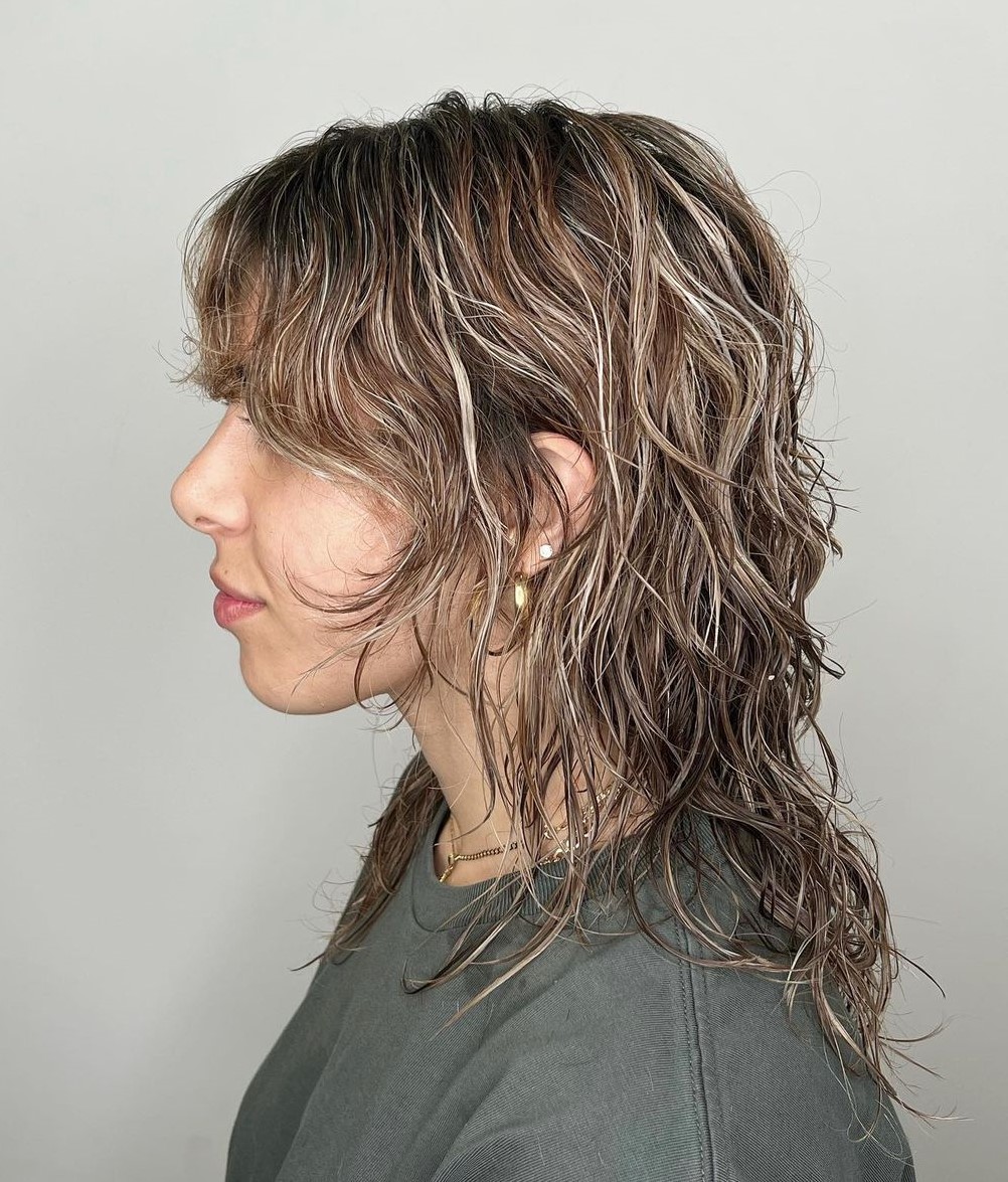 Mullet Wolf Cut Mullet Wolf with Soft Waves