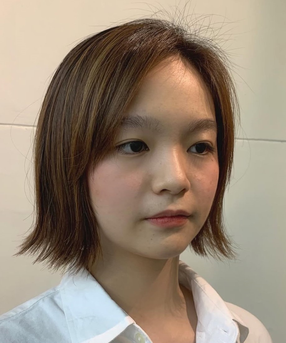 Modern Flipped Bob Cut