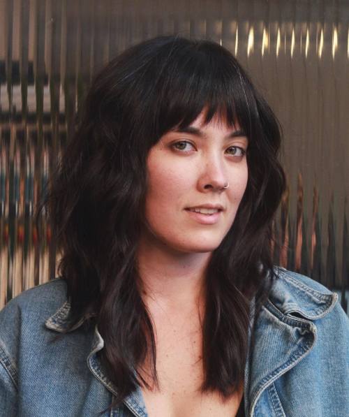 Mid Length Chocolate Brown Shag