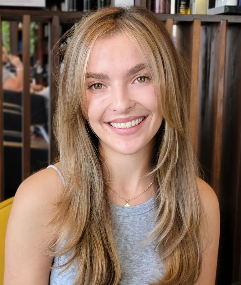 Long Layered Haircut for Thin Hair