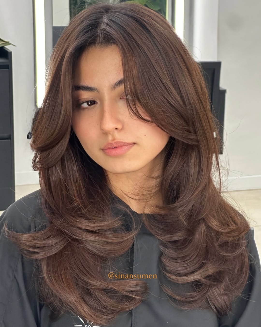 Layered Butterfly Hairstyle