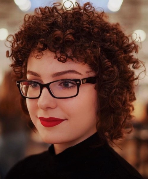 Short Haircut for Tight Curls