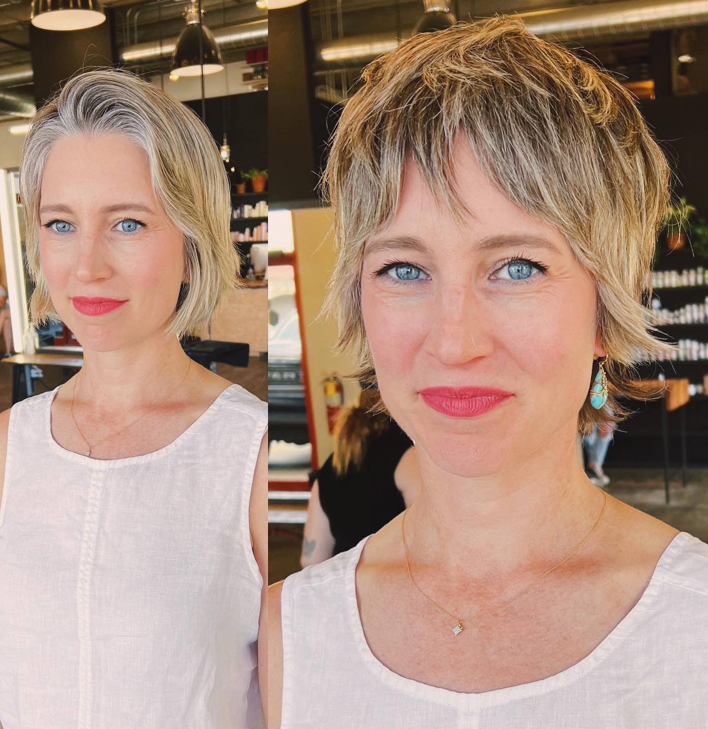 Pixie Wolf Cut for Thin Hair Types