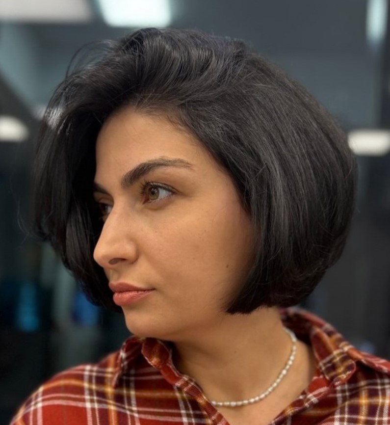 Layered Bob for Thick Hair