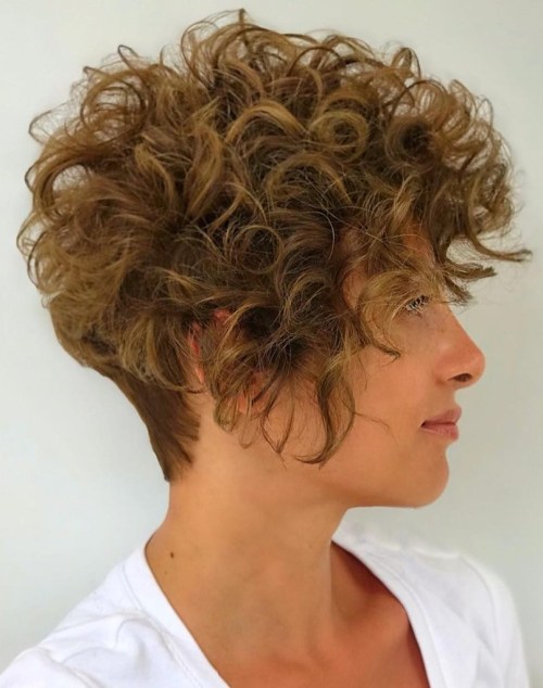 Messy Pixie for Curly Locks