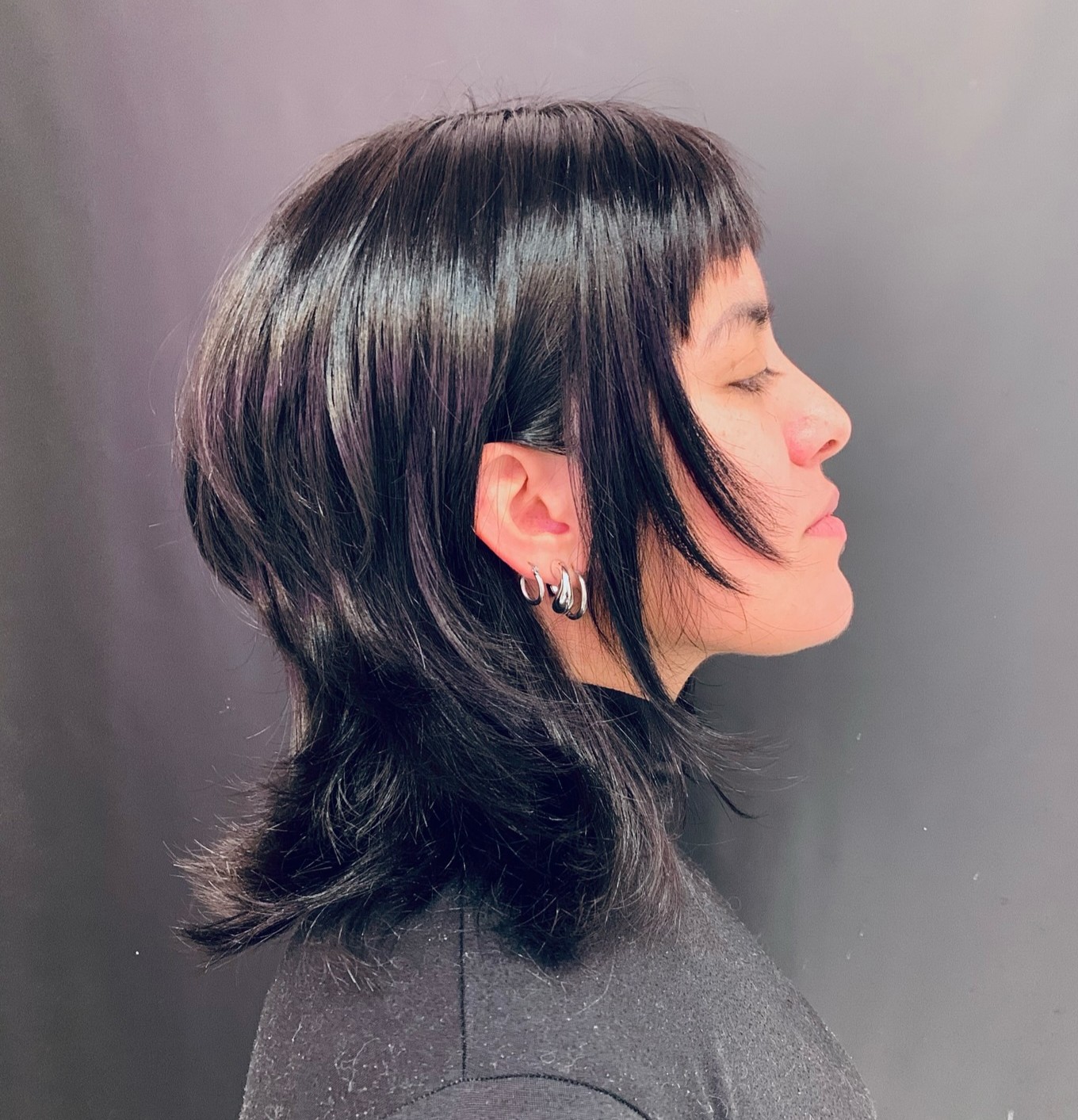 Face-Framing Medium Wolf Cut