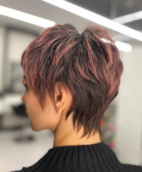 Jaggy Rosewood Pixie Shag