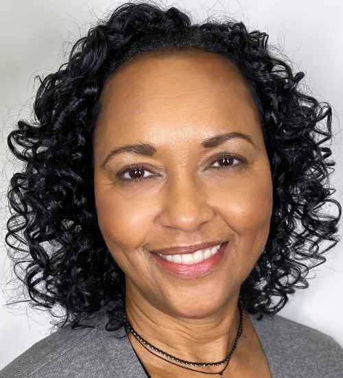 Medium Length Layered Curly Hair