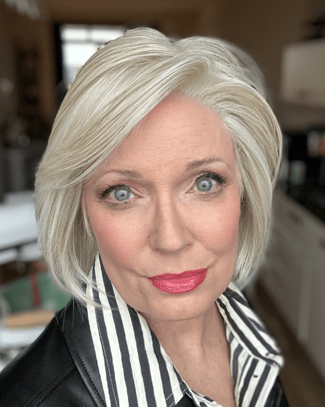 Rejuvenating Bob with Side Swept Bangs