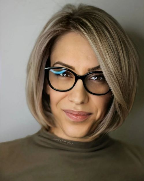 Face Hugging Chin Length Bob