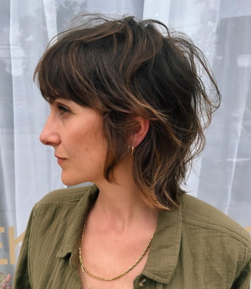 Elongated Bedhead Mullet