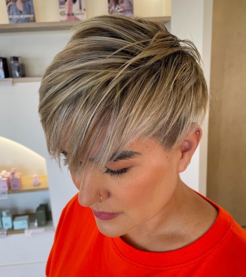 Undercut Pixie for Straight Hair