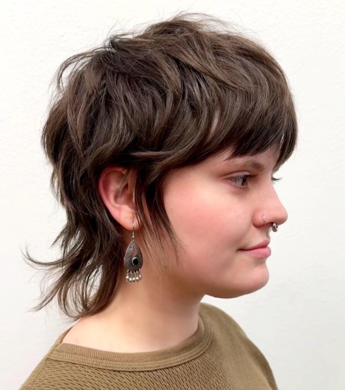 Disconnected Shaggy Mullet