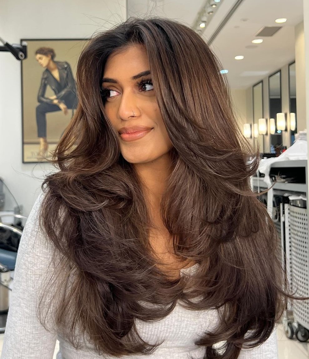 Bouncy Butterfly Hairstyle Butterfly Style with Feathered Layers