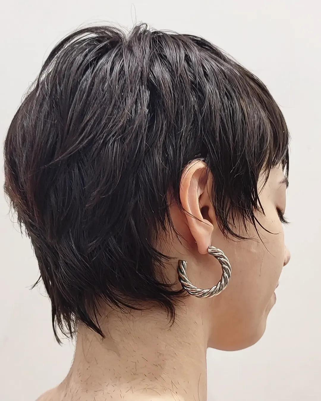Disconnected Pixie Cut