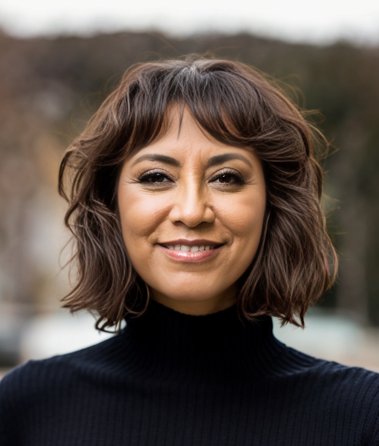 Shaggy Curtain Bangs Hairstyle Try On